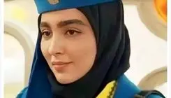 موتورسواری دختر نقی معمولی در کنار همسرش!