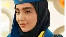 موتورسواری دختر نقی معمولی در کنار همسرش!