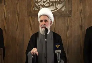 شیخ نعیم قاسم: به هر شکلی از ایران حمایت می‌کنیم