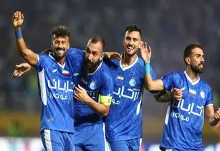 فریم به فریم شادی گل استقلال با پرواز چشمی