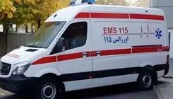 حمله موشکی به آمبولانس اورژانس استان تهران در محدوده تهرانسر