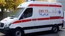 حمله موشکی به آمبولانس اورژانس استان تهران در محدوده تهرانسر