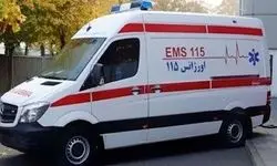 حمله موشکی به آمبولانس اورژانس استان تهران در محدوده تهرانسر