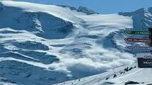 سقوط بهمن در پیست محل تمرین ملی‌پوشان اسکی اتریش