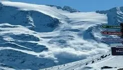 سقوط بهمن در پیست محل تمرین ملی‌پوشان اسکی اتریش