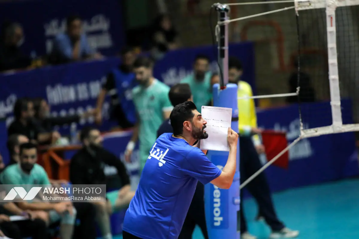 دیدار تیم های والیبال پیکان تهران و سایپا تهران