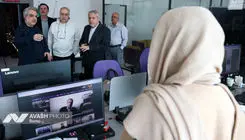 بازدید صالحی امیری از تحریریه آوش 