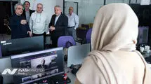بازدید صالحی امیری از تحریریه آوش 