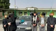 دستگیری باند 5 نفره سارقان طلا در آبادان 