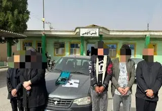 دستگیری باند 5 نفره سارقان طلا در آبادان 