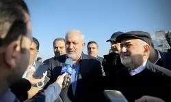 وزیر نیرو وارد اهواز شد