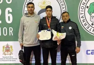 مدال نقره برای نوجوان جودوکار ایران