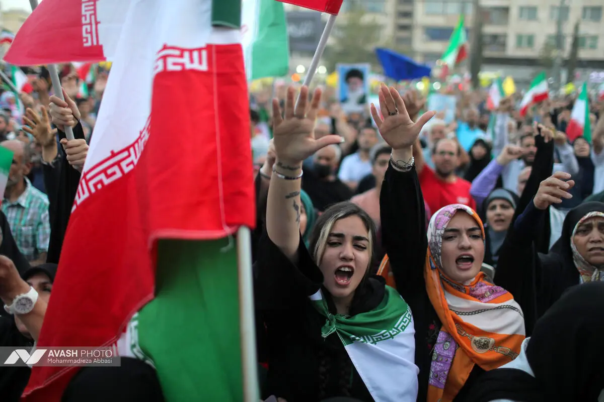 جشن پیروزی بر رژیم صهیونیستی