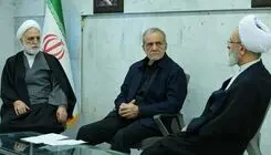 تصویر جلسه شورای موقت رهبری 