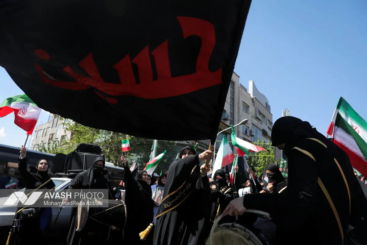 مراسم اربعین رهبر شهید انقلاب در تهران