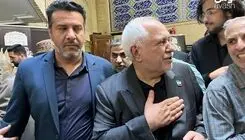 مراسم ترحیم خواهر خاتمی برگزار شد/ از حضور محمدجواد ظریف تا سیدحسن خمینی + عکس 