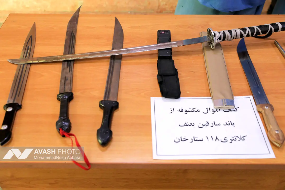 دستگیری سارقان خشن در تهران