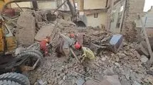 مرگ ۳ نفر در ریزش یک ساختمان در تهران