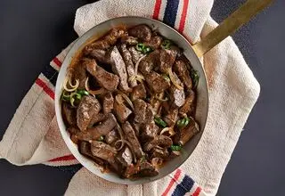طرز تهیه جغور بغور با دل مرغ ساده و پرطرفدار