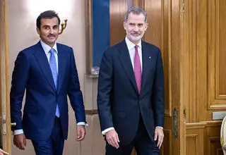 تحولات منطقه؛ محور گفت‌وگوی تلفنی امیر قطر و پادشاه اسپانیا