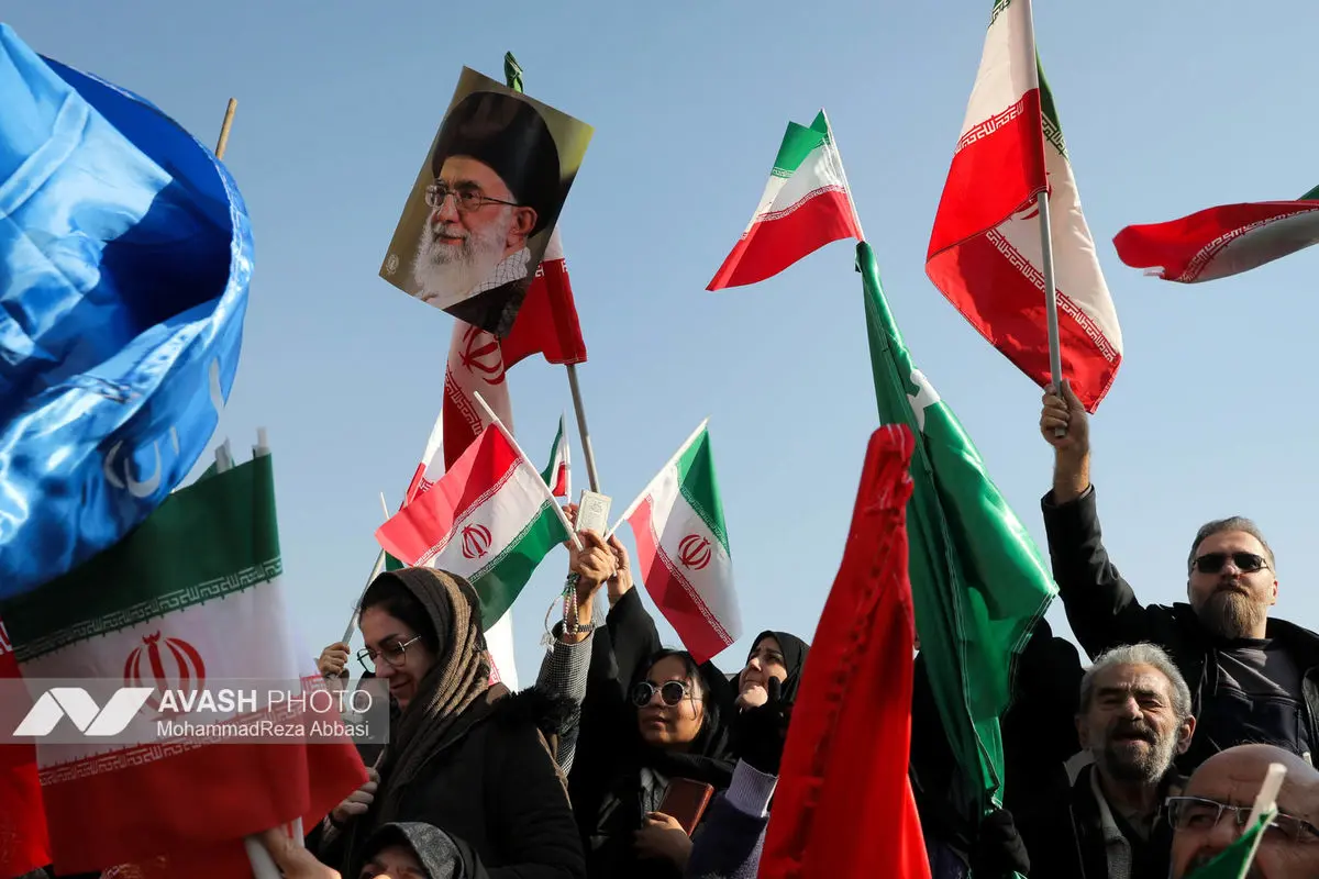 راهپیمایی محکومیت اقدامات تروریستی آمریکا و رژیم صهیونیستی علیه ملت ایران - تهران