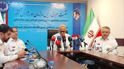 ۱۹۳۴ پایگاه جاده‌ای، ۵۳ پایگاه هوایی و ۳ پایگاه دریایی/ ۱۸ شهید اورژانس در دوران کرونا