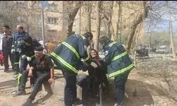 حمله هوایی به یک پایگاه اورژانس در تهران+ عکس