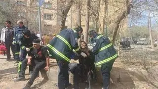 حمله هوایی به یک پایگاه اورژانس در تهران+ عکس