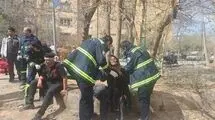 حمله هوایی به یک پایگاه اورژانس در تهران+ عکس