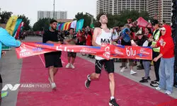 مسابقه بزرگ دوی ماراتن کیش
