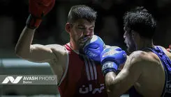 رعد پدافند ارتش قهرمان لیگ برتر بوکس ایران شد 