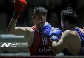رعد پدافند ارتش قهرمان لیگ برتر بوکس ایران شد 