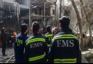 حمله موشکی به یک منزل مسکونی در شهر قدس