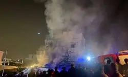 شنیده شدن صدای انفجار در سلیمانیه عراق