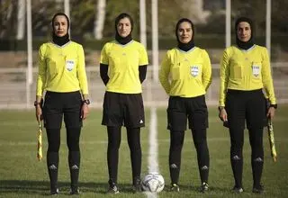 داوران خانم ایرانی رقابت‌های انتخابی جام ملت‌ها را سوت می‌زنند