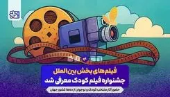 اعلام فیلم‌های راه‌یافته به بخش بین‌الملل جشنواره فیلم‌های کودکان و نوجوانان