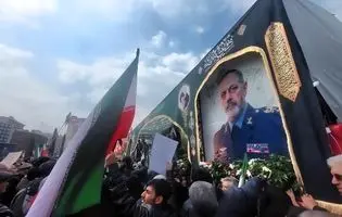 وداع پایتخت با سرداران شهید رمضان