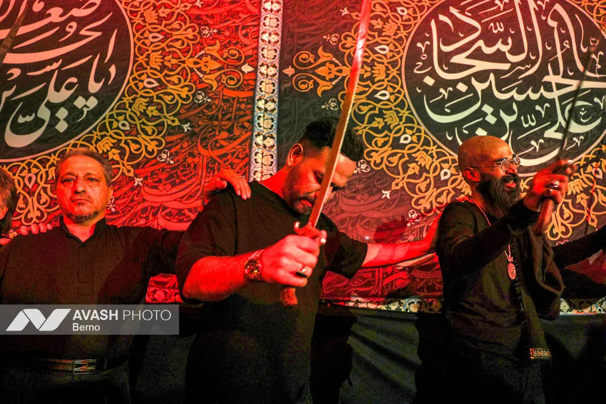 مراسم عزاداری مشق شمشیر
