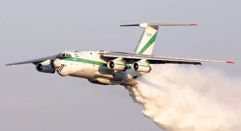 آغاز عملیات مشترک هوایی ارتش و سپاه برای مهار آتش‌سوزی الیت چالوس