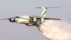 آغاز عملیات مشترک هوایی ارتش و سپاه برای مهار آتش‌سوزی الیت چالوس