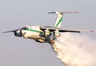 آغاز عملیات مشترک هوایی ارتش و سپاه برای مهار آتش‌سوزی الیت چالوس