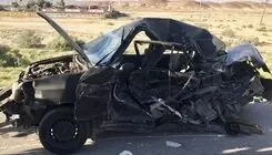 یک کشته و ۸ مصدوم در تصادف محور زاهدان - خاش