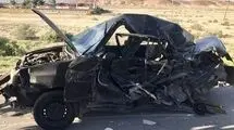یک کشته و ۸ مصدوم در تصادف محور زاهدان - خاش