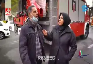 حمله به یک آزمایشگاه در تهران +فیلم