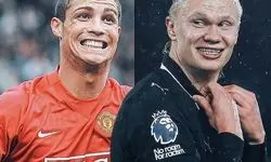 هالند از رکورد گلزنی کریستیانو رونالدو گذشت