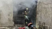 آتش سوزی وحشتناک در خیابان ولیعصر تهران