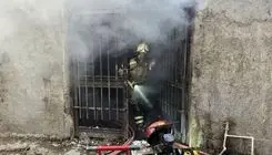 آتش سوزی وحشتناک در خیابان ولیعصر تهران