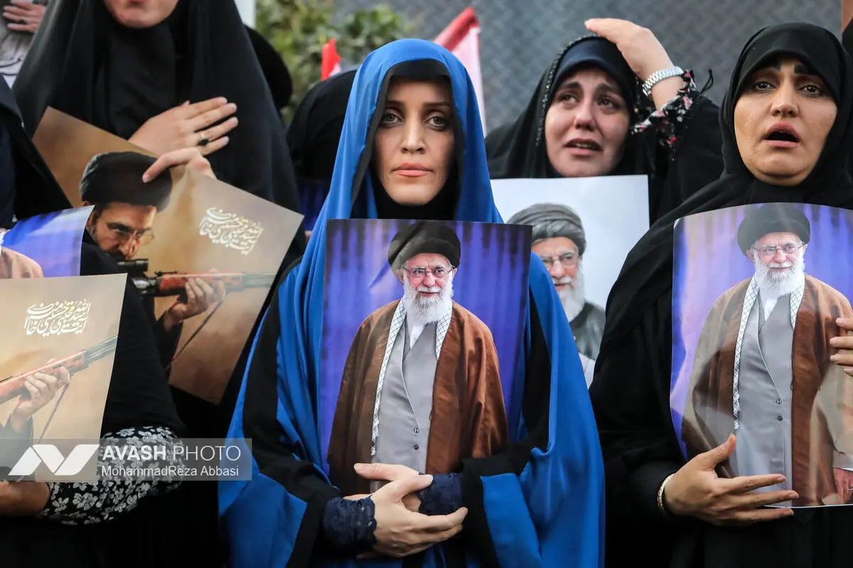 مراسم تشییع پیکر مطهر رهبر شهید انقلاب در تهران - ۱