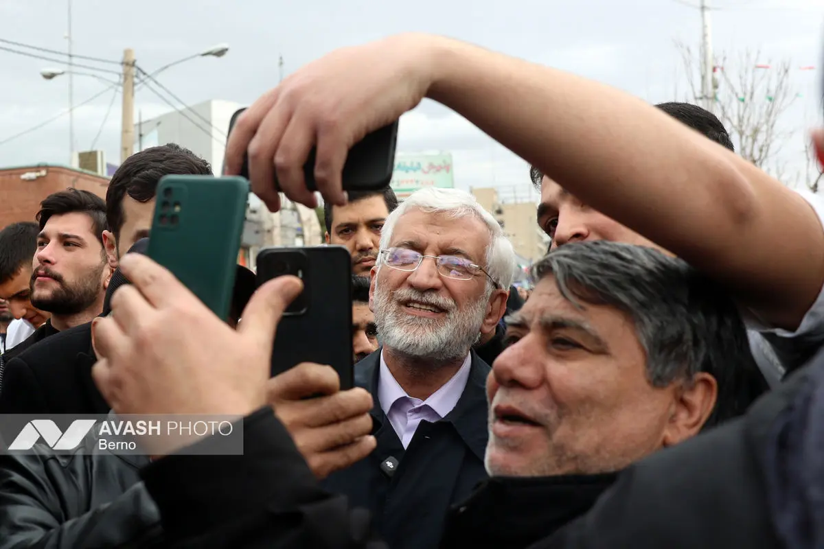 حضور مردم و مسئولان در راهپیمایی ۲۲ بهمن