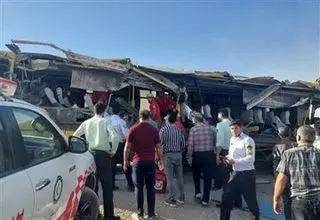 سومین دانشجوی تصادف اتوبوس سمنان هم فوت کرد!